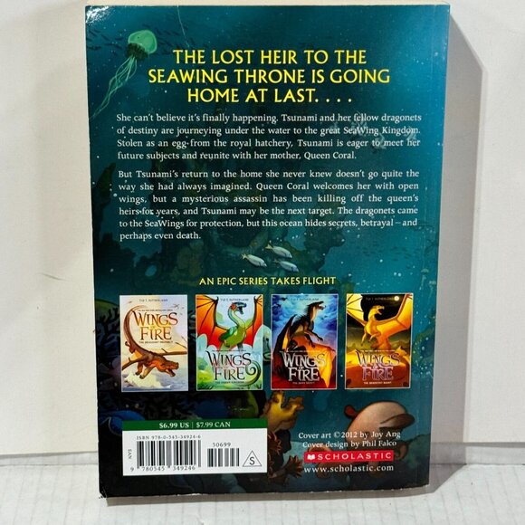 The Lost Heir (Wings of Fire) by Tui Sutherland Paperback Book - Picture 3 of 3
